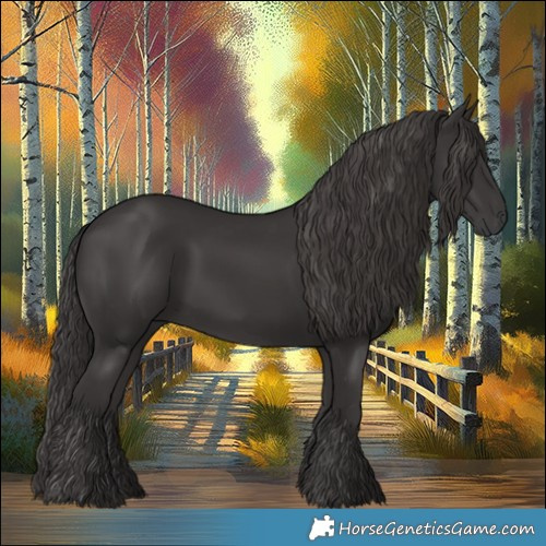 Horse Color:Smoky Black 