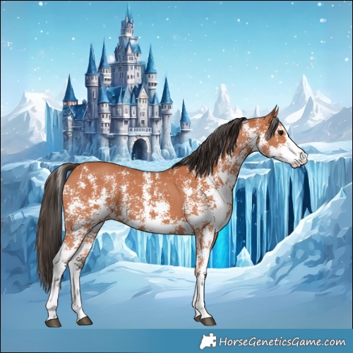 Horse Color:Bay Sabino 