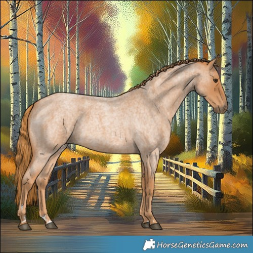 Horse Color:Red Roan 
