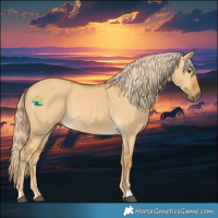 Horse Color:Palomino Dun 