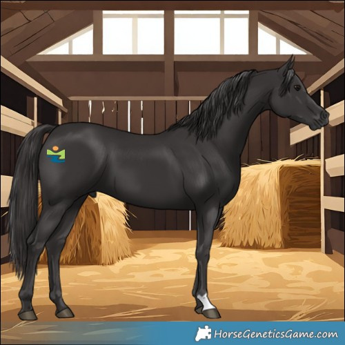 Horse Color:Smoky Black 