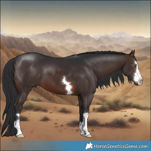 Horse Color:Brown 