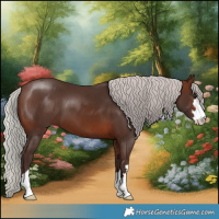 Horse Color:Silver Brown 