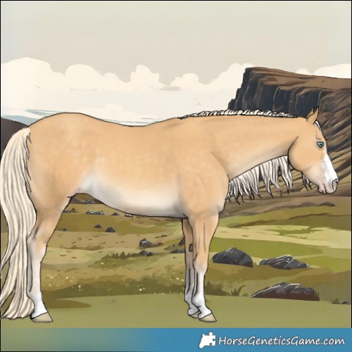 Horse Color:Gold Cream Champagne