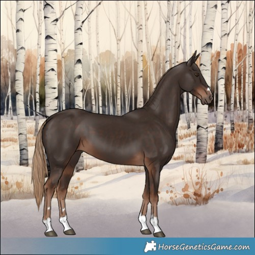 Horse Color:Liver Chestnut 