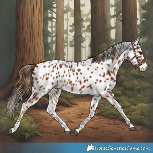 Horse Color:Chestnut Leopard 