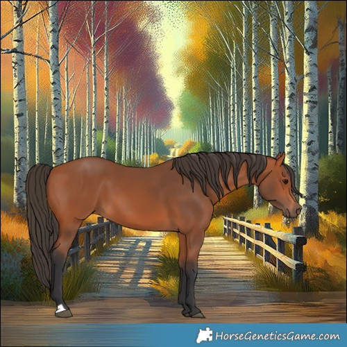 Horse Color:Bay 
