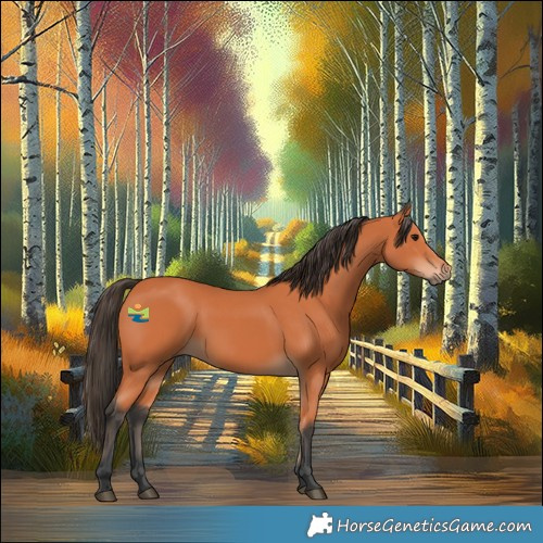 Horse Color:Bay 