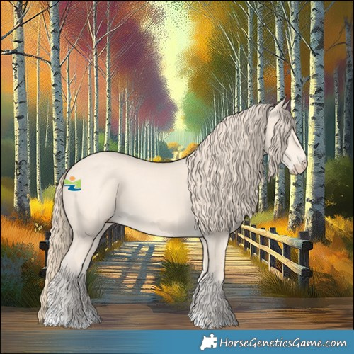 Horse Color:Perlino 