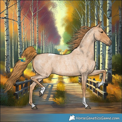 Horse Color:Red Roan Tobiano 