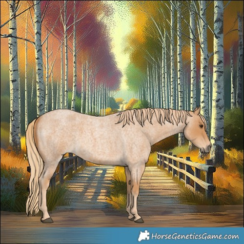 Horse Color:Red Roan 