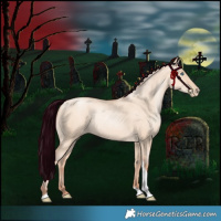 Horse Color:Sable Champagne Pearl Dun Sabino Tobiano 