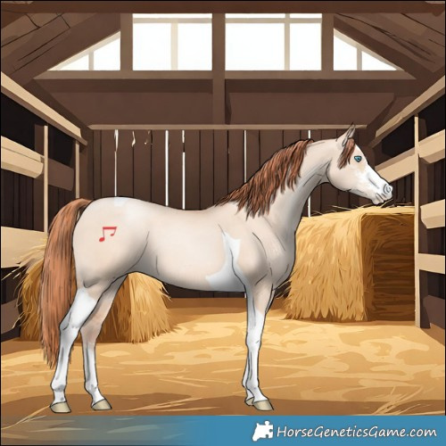 Horse Color:Sable Champagne Pearl Dun Sabino Tobiano 