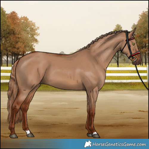 Horse Color:Red Dun 