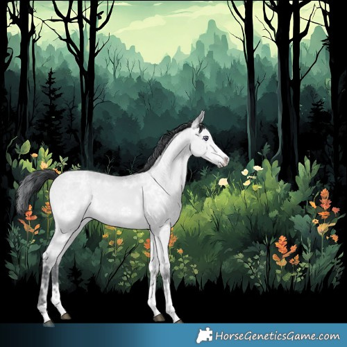 Horse Color:Bay Chinchilla Ice