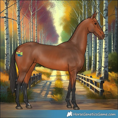 Horse Color:Bay 