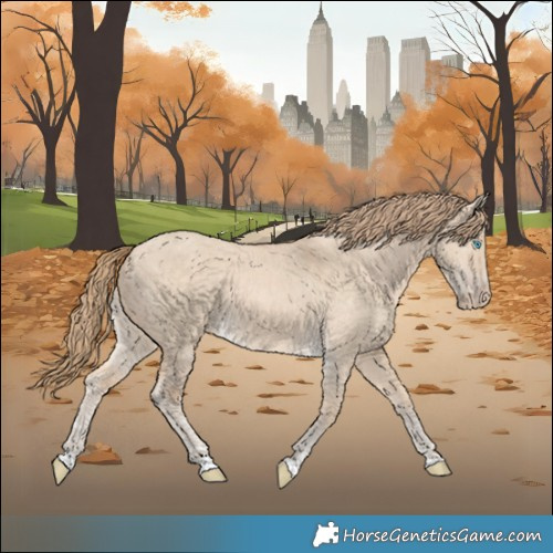 Horse Color:Perlino Dun 