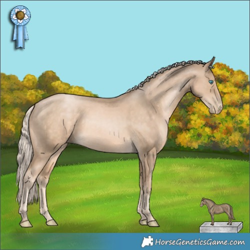 Horse Color:Chocolate Palomino Pearl 