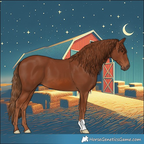 Horse Color:Chestnut 