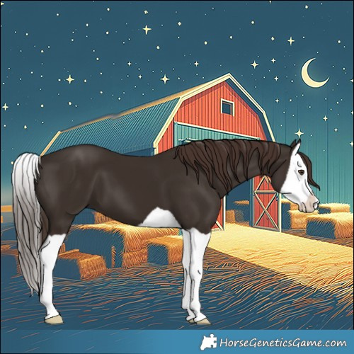 Horse Color:Liver Chestnut Splash 