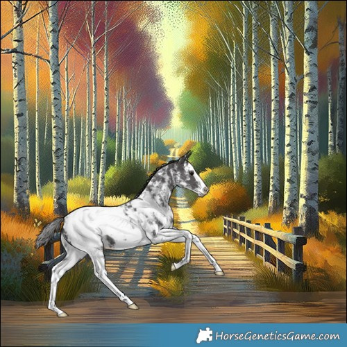 Horse Color:Smoky Black Sabino Splash Appaloosa 