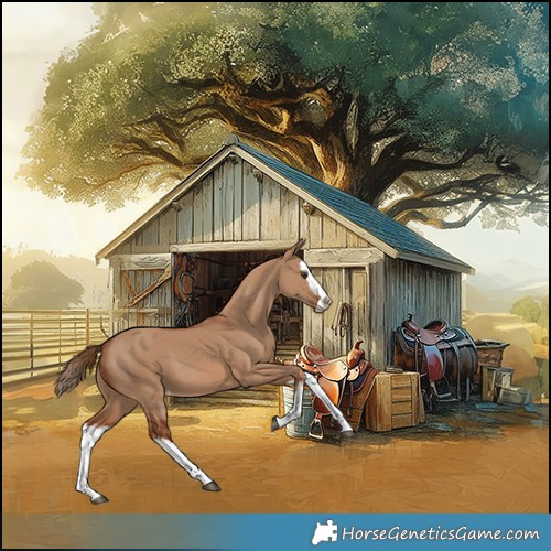 Horse Color:Red Dun Splash Appaloosa