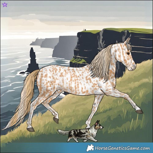 Horse Color:Chestnut  and Chestnut Leopard 