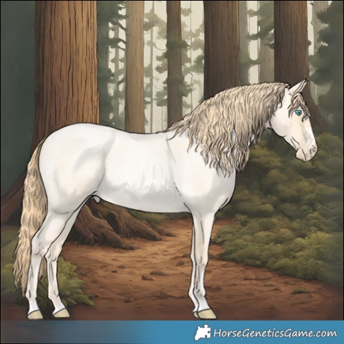 Horse Color:Buckskin Roan Pearl and Buckskin Roan Pearl