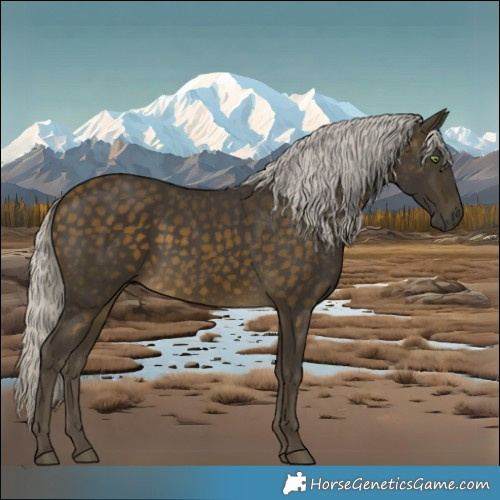 Horse Color:Silver Buckskin 