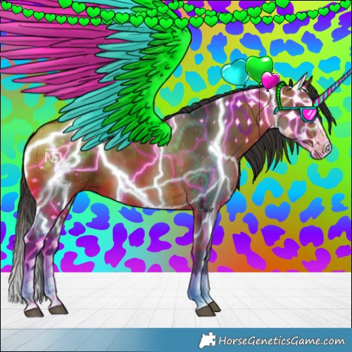 Horse Color:Bay Splash 