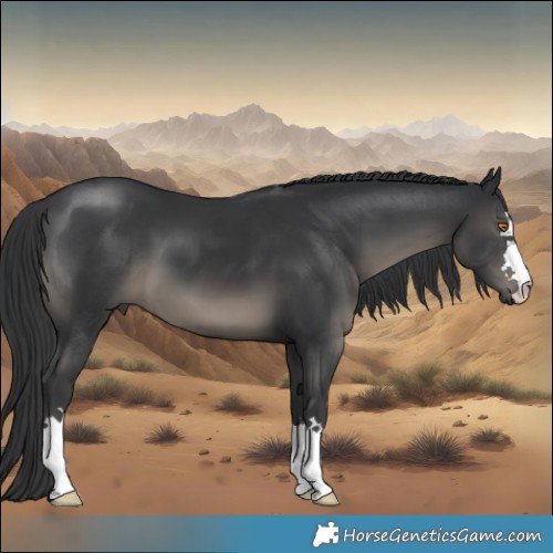 Horse Color:Black 