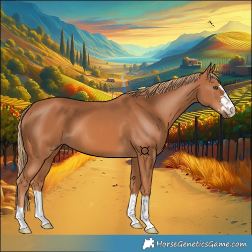 Horse Color:Chestnut 