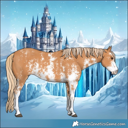 Horse Color:Chestnut Sabino 