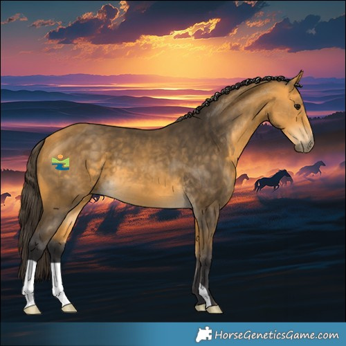 Horse Color:Buckskin 