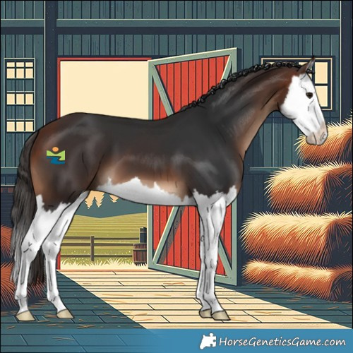 Horse Color:Bay Splash 