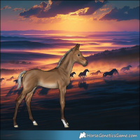 Horse Color:Gray Silver Bay Dun