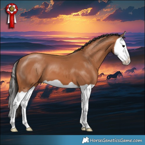 Horse Color:Bay Splash 