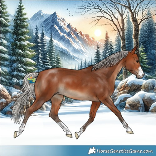Horse Color:Silver Bay 