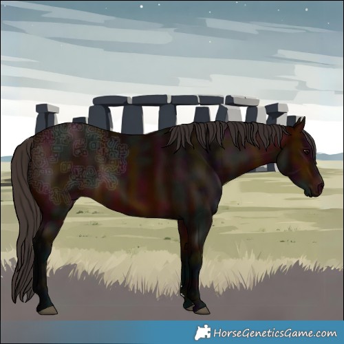 Horse Color:Midnight Bay Ice 