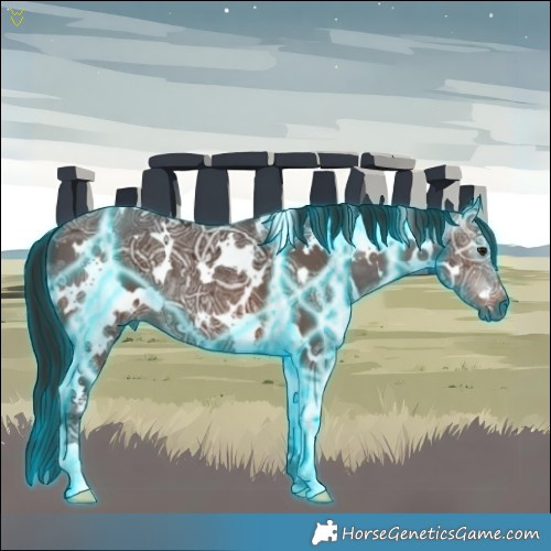 Horse Color:Gray Thunderstruck White Spotted Bay Ice 