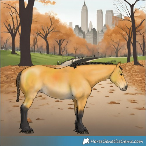 Horse Color:Buckskin 