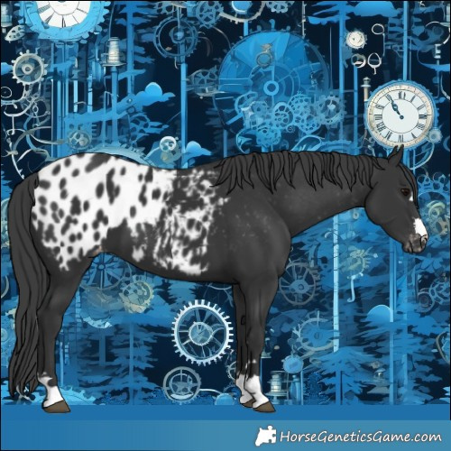 Horse Color:Black Blanket 