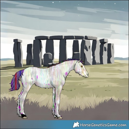 Horse Color:Painted Watercolor Amber Champagne Ice Onyx 