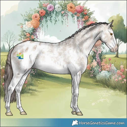 Horse Color:Bay Dun Sabino Blanket 