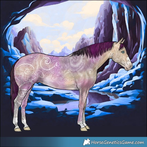Horse Color:Sable Cream Champagne Ice 