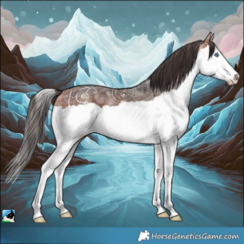 Horse Color:Bay Ice Splash 