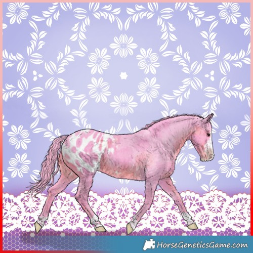 Horse Color:Watercolor Smoky Black Merle Splash Tobiano Blanket 