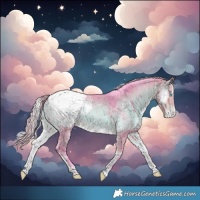 Horse Color:Watercolor Silver Buckskin Onyx Merle Sabino Appaloosa Brindle 