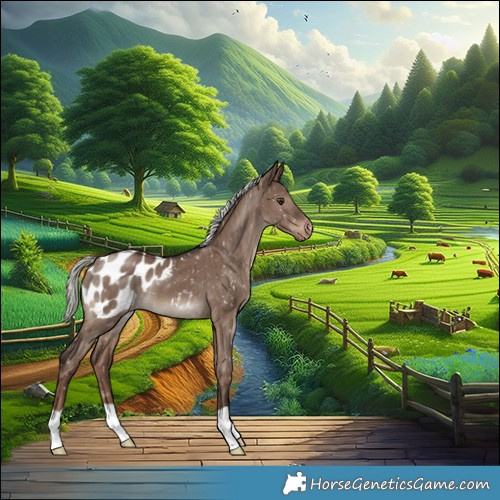 Horse Color:Liver Red Dun Mushroom Appaloosa Brindle 