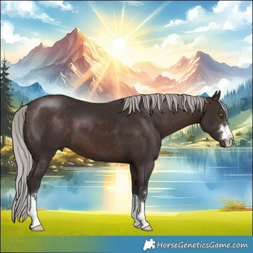 Horse Color:Silver Brown